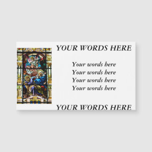 Geburt Jesusgläserfenster Magnetkarte