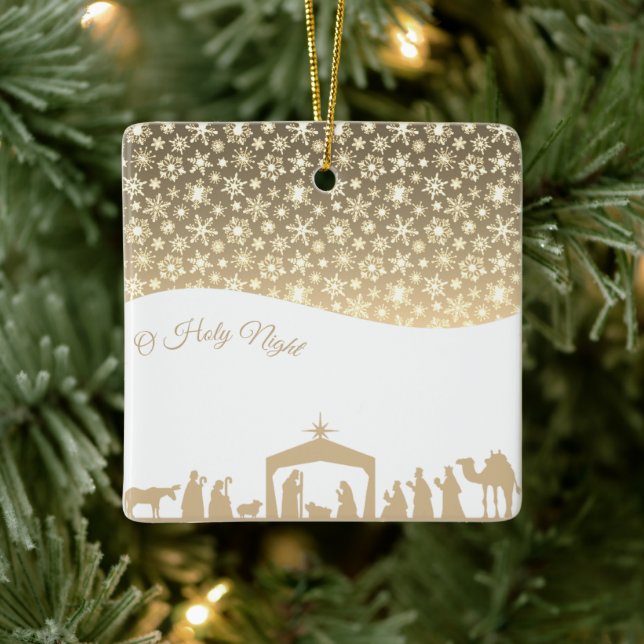 Geburt Keramikornament (Baum)