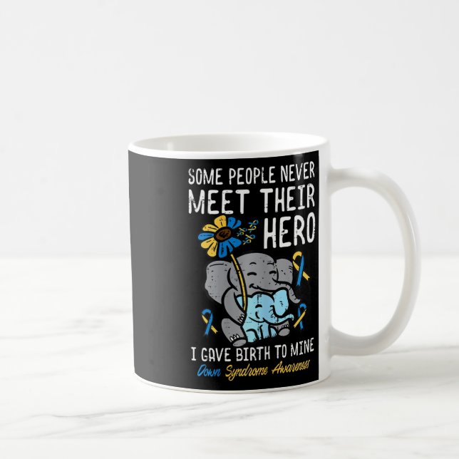 Geburt meiner Hero-Down-Mama Kaffeetasse (Rechts)