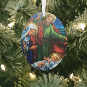 Geburt Ornament Aus Metall
