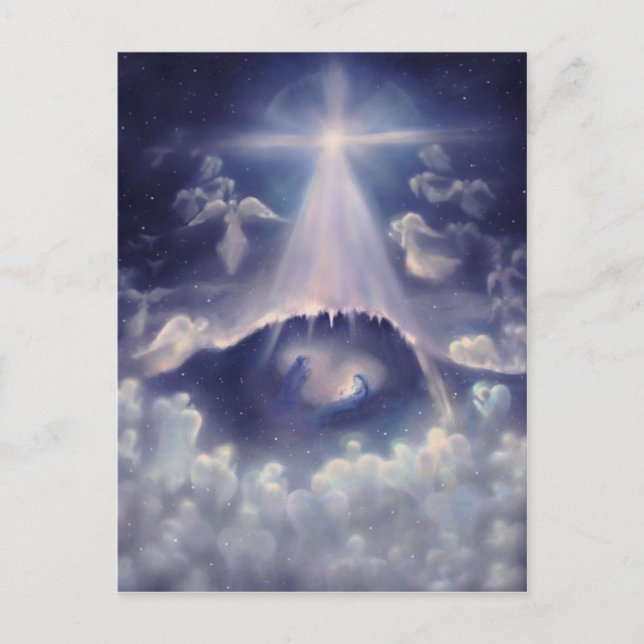 Geburt Postkarte (Vorderseite)