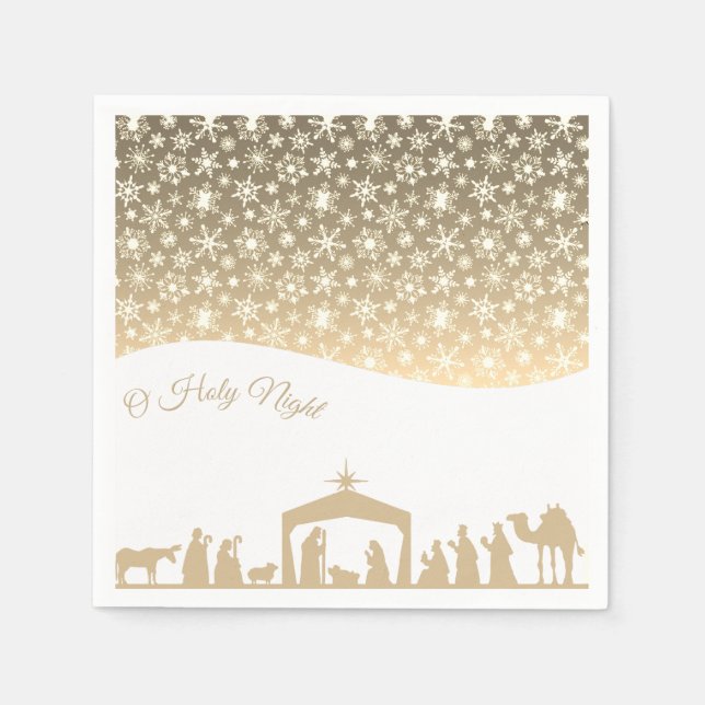 Geburt Serviette (Vorderseite)