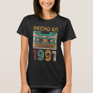 Geburt Spanisch Mens 32 1991 Cumpleaños T-Shirt