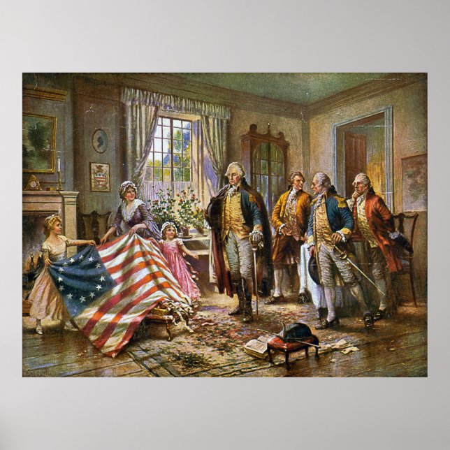 Geburt von Old Glory Poster (Vorne)