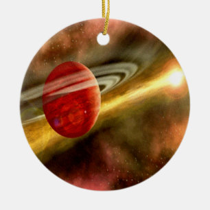 Geburt von Saturn Keramikornament