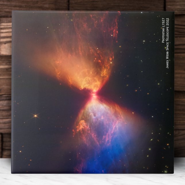 Geburt von Star, James Webb Space Telescope 2022 Fliese (Von Creator hochgeladen)