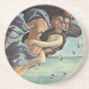 Geburt von Venus, Detail - mythologisches Paar Untersetzer