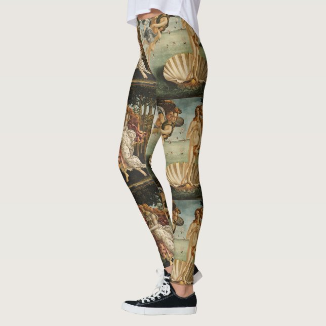 Geburt von Venus durch Sandro Botticelli Leggings (Links)