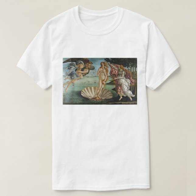 Geburt von Venus durch Sandro Botticelli T-Shirt (Design vorne)