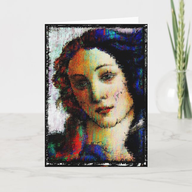 Geburt von Venus Karte (Vorderseite)