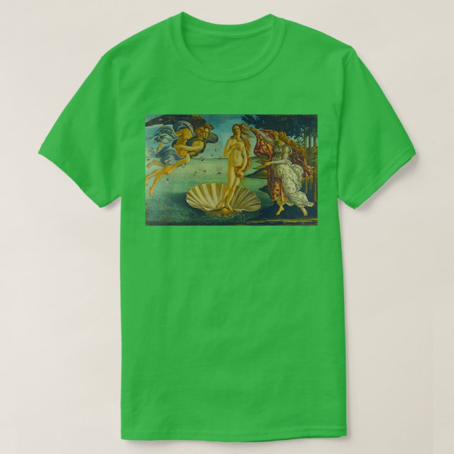 Geburt von Venus Sandro Botticelli mit hoher Auflö T-Shirt (Design vorne)