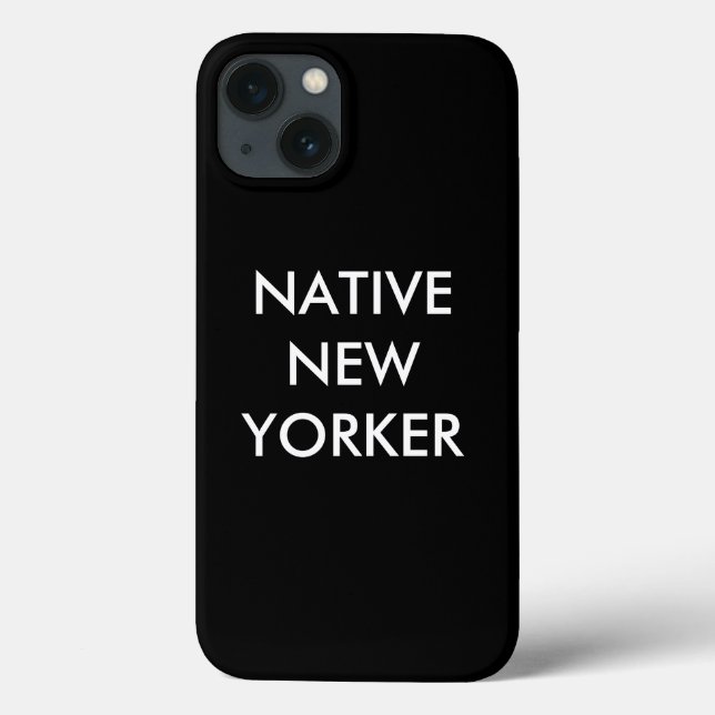 Gebürtige New Yorker Case-Mate iPhone Hülle (Rückseite)