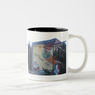 "Gebürtige New- Yorker" Kaffee-Tasse Zweifarbige Tasse