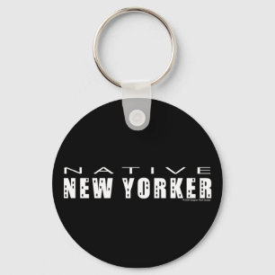 Gebürtige New- Yorkerschlüsselkette Schlüsselanhänger