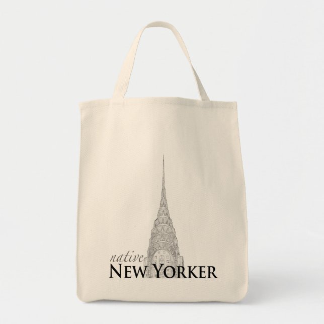 Gebürtige New- YorkerTasche Tragetasche (Vorne)
