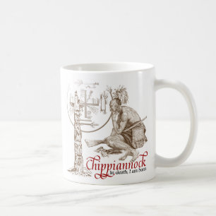 Gebürtige Ureinwohner-Tasse im Tod bin ich gebore Kaffeetasse