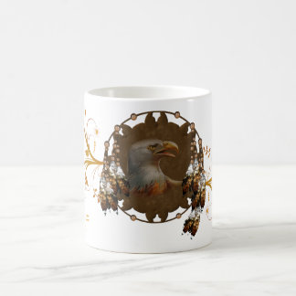 Gebürtiger Amerikaner-Adler-Entwurfs-Schalen-Tasse Tasse