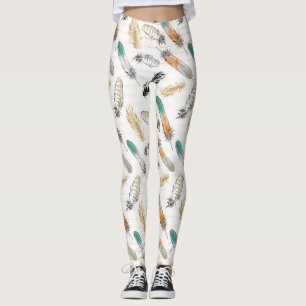 Gebürtiger Amerikaner-Druck-Leggings Leggings