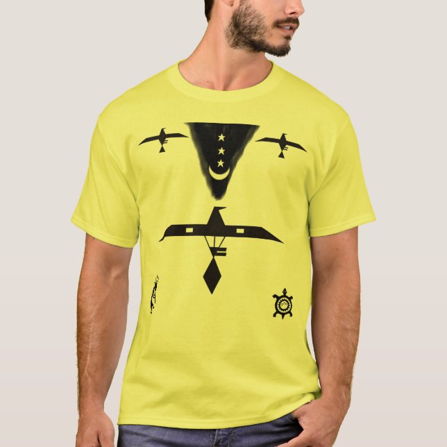 Gebürtiger Amerikaner-Geist-Shirt T-Shirt (Vorderseite)