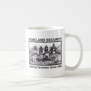 Gebürtiger Amerikaner-heimat-Sicherheits-T - Tasse