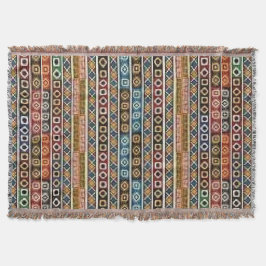 Gebürtiger Amerikaner mehrfarbige Throwdecke Decke