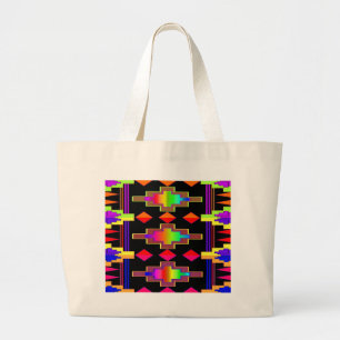Gebürtiger Amerikaner-Taschen-Tasche Jumbo Stoffbeutel