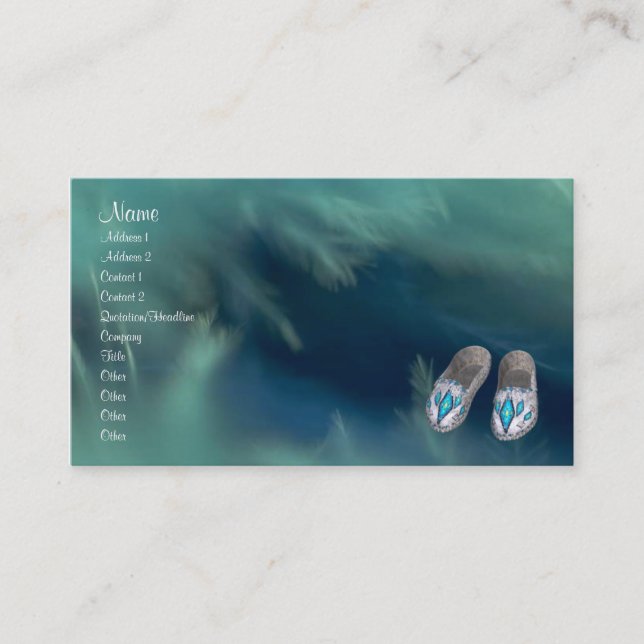 Gebürtiger Amerikaner-Visitenkarte Visitenkarte (Vorderseite)