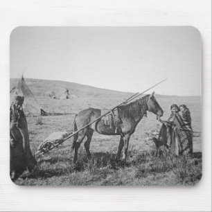 Gebürtiger AmerikanerCreeleute des Westerns Mousepad