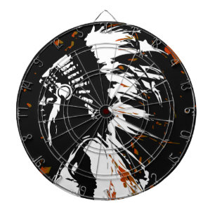 Gebürtiger amerikanischer Ureinwohner Dartscheibe