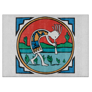 Gebürtiger amerikanischer Ureinwohner Kokopelli Schneidebrett