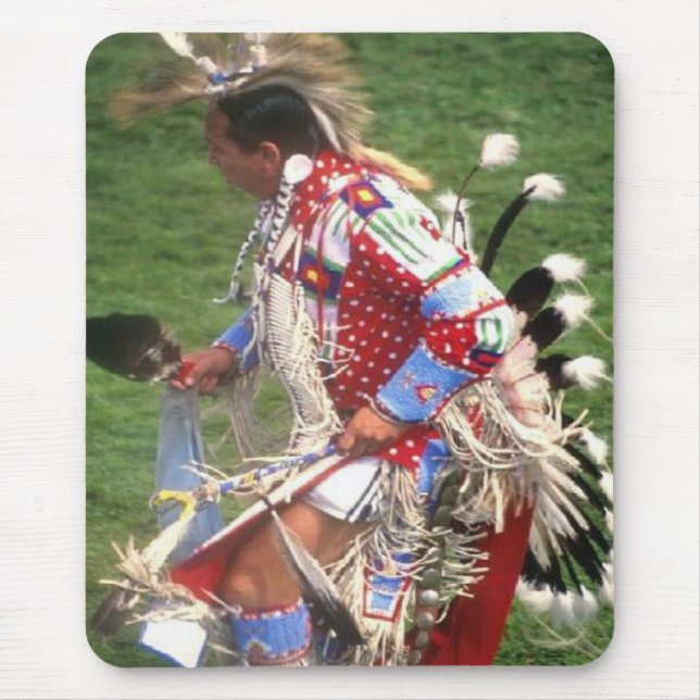 Gebürtiger amerikanischer Ureinwohner - Tanz Mousepad (Vorne)
