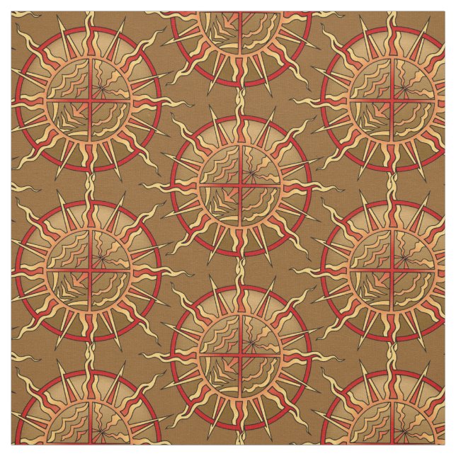 Gebürtiges Kunst-Gewebe-Stammes- geistiges Stoff (Muster)