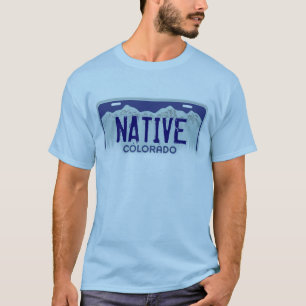 Gebürtiges Lizenzplatten-Typt-stück Colorados T-Shirt