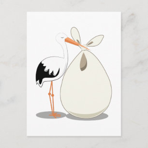 Geburts-Mitteilung Ankündigungspostkarte