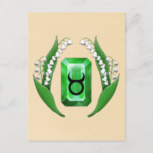 Geburts-Monat kann Stier Postkarte