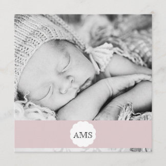 Geburtsankündigung des Fotos Ankündigung