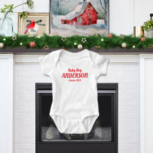 Geburtsankündigung von Baby Boy Holiday