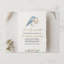 Geburtsanzeige Postkarte