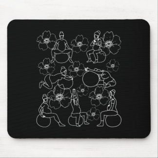 Geburtsball Geburtshelfer Geburtspositionen Kranke Mousepad