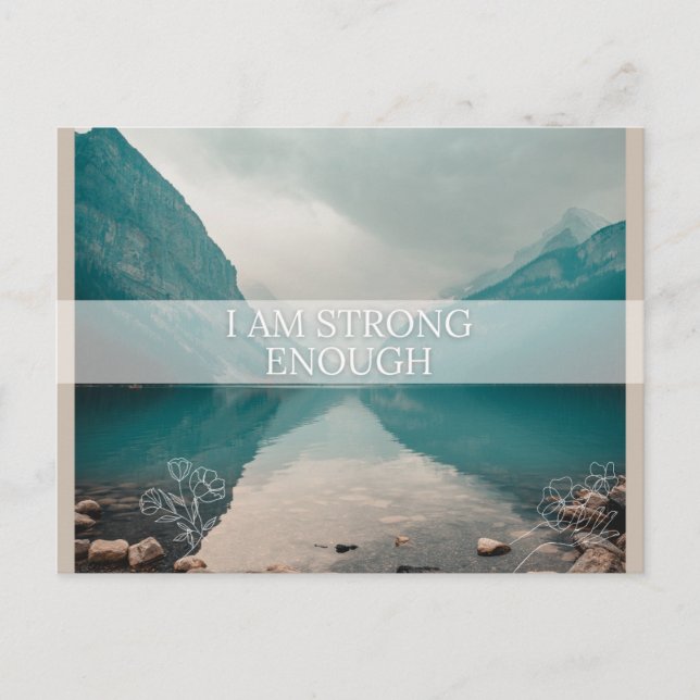 Geburtsbestätigungskarte Feiertagspostkarte (Vorderseite)