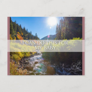 Geburtsbestätigungskarte Feiertagspostkarte