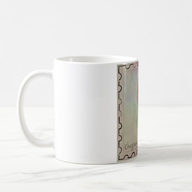 Geburtsblume November Kaffeetasse (Links)