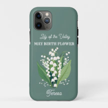 Geburtsblumen-Maikäfer-Personalisierter Name