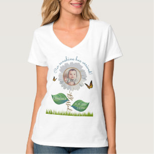 Geburtsdatum des Fotos T-Shirt