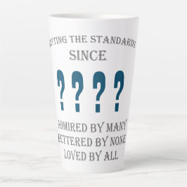 Geburtsdatum Jahresname Liebe Vater Blau Milchtasse