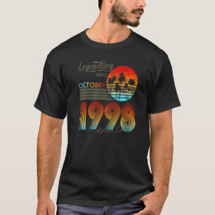 Geburtsdatum Legendär seit Oktober 1998 T-Shirt