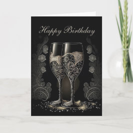 Geburtsday Custom Message Card Karte
