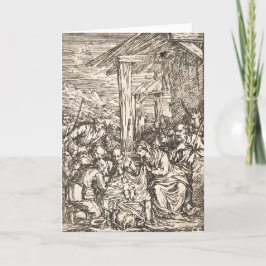 Geburtsdeutsch von Jonas Umbach (c 1624-1693) Feiertagskarte