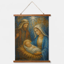 Geburtsfenstermosaik | Heilige Familie 