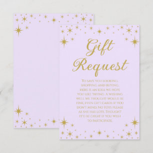 Geburtsgeschenk-Anfragekarte der Princess Royal Einladung